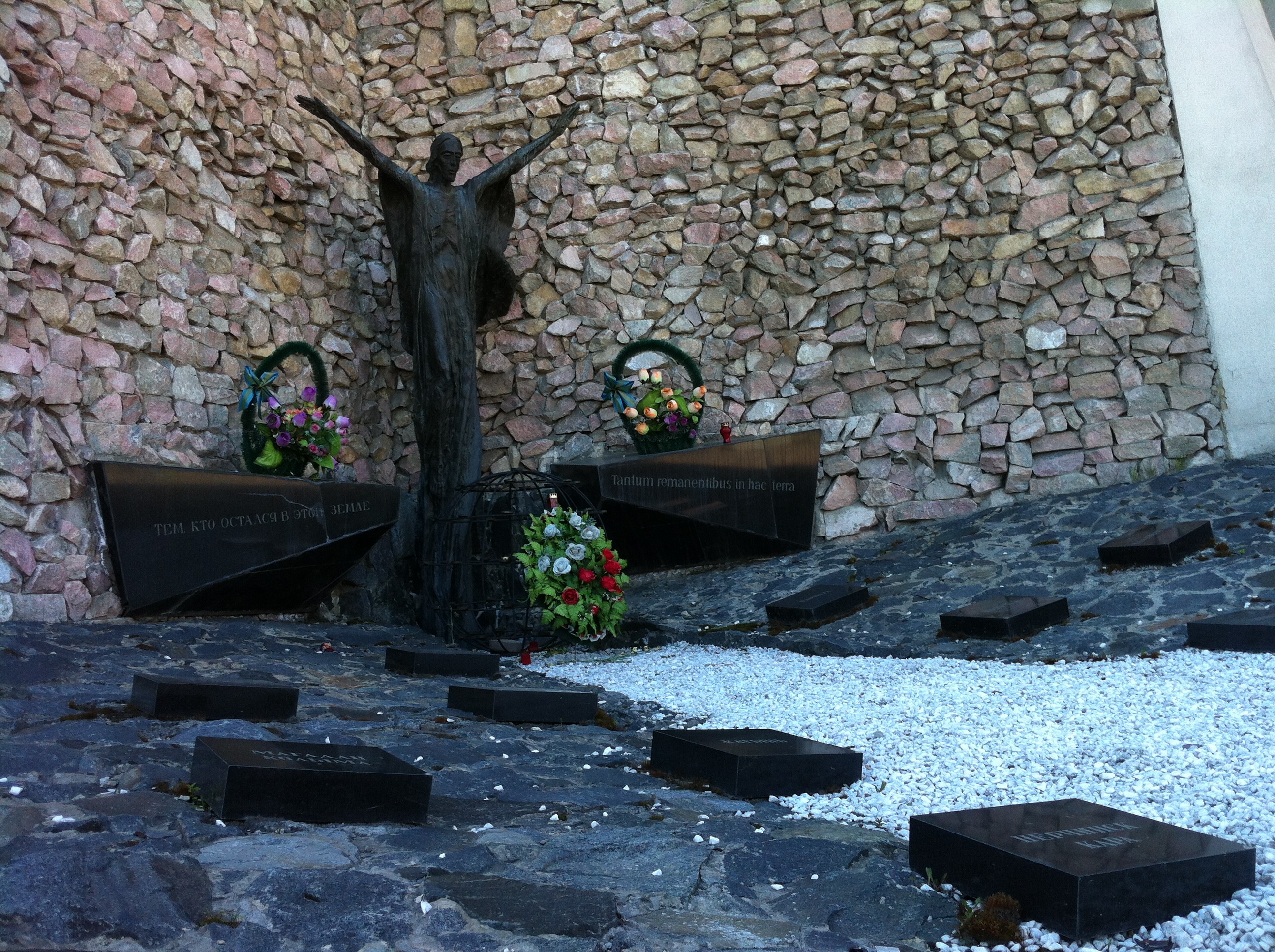 Часовня Примирения и Мира - мемориал жертвам репрессий и депортаций у стен кафедрального собора Непорочного Сердца Божией Матери (Иркутск, ул. Грибоедова, 110). В комплекс мемориала входят: бронзовая скульптура Иисуса Христа, стелы с надписями на русском и латинском языках: «Тем, кто остался в этой земле» и четырнадцать плит с названиями мест лагерей: «Омск», «Тунка», «Магадан, Колыма», «Нерчинск, Кара», «Катынь», «Норильск», «Якутск», «Барнаул», «Иркутск», «Братск», «Усолье-Сибирское», «Владивосток», «Караганда, Карлаг», «Воркута». Под плитами захоронены урны с землей с мест массовых захоронений узников четырнадцати концлагерей.